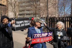 new,york,city,,ny,usa,march,27,,2023.,trump,supporters